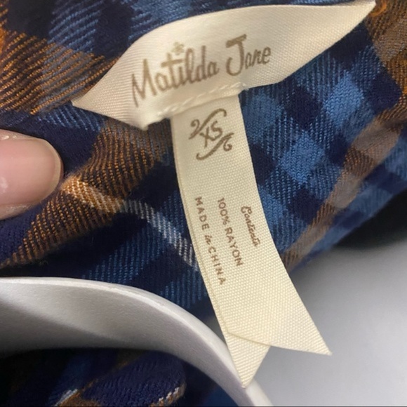 Matilda Jane women’s XS Peplum Top - Picture 5 of 7